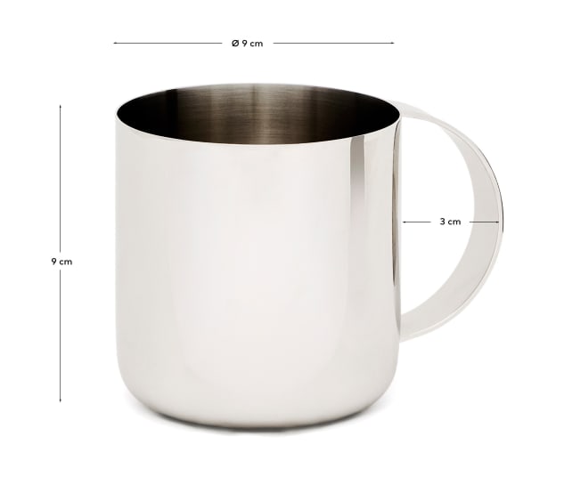 Nirela stainless steel mug - sizes