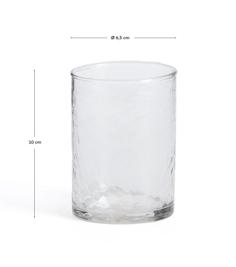 Obila cup made of transparent recycled glass - sizes