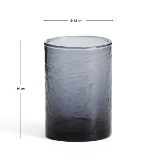 Copo Obila de vidro reciclado azul - tamanhos