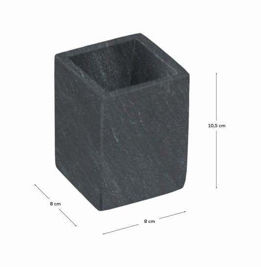 Aixa marble bathroom cup - sizes