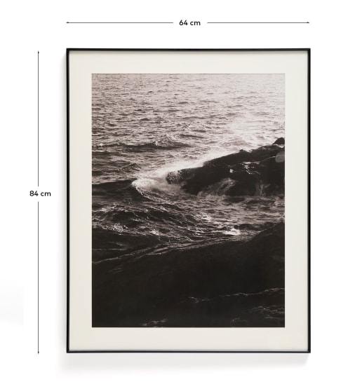 Πίνακας ζωγραφικής Zavira φωτογραφία των κυμάτων 64 x 84 εκ - μεγέθη