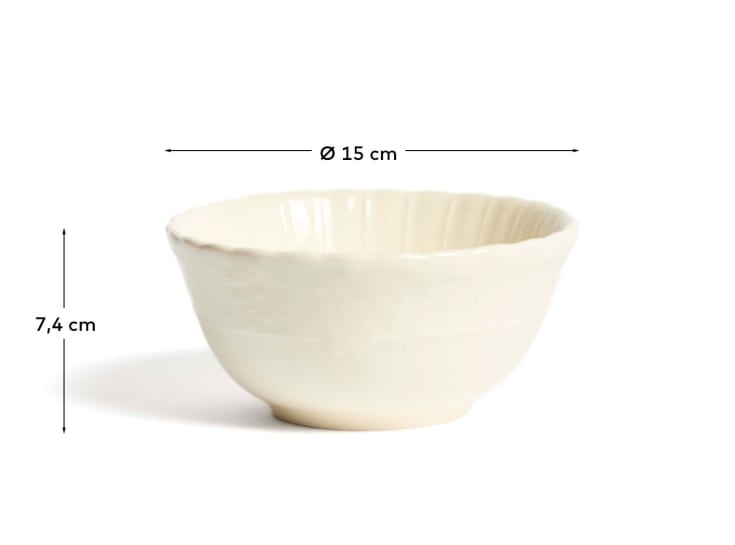 Beige Varla ceramic bowl - sizes