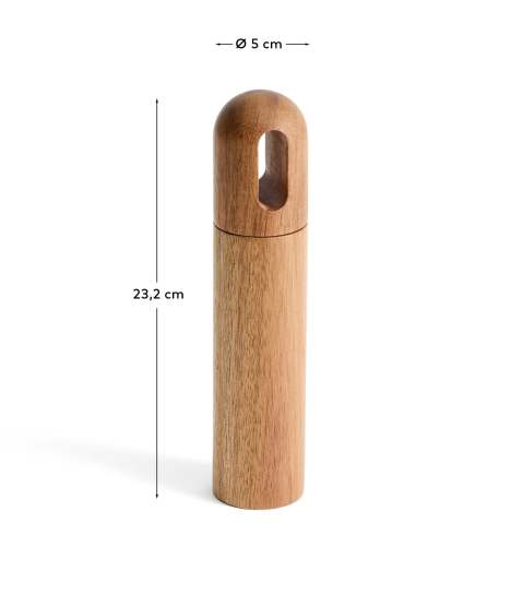 Blera salt and pepper mill in acacia wood 23,2 cm FSC 100% - sizes